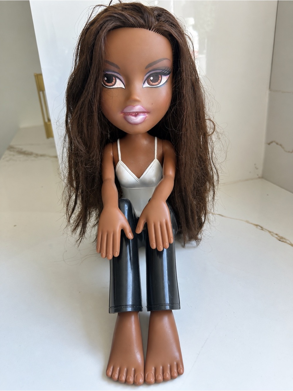 Vintage Bratz Yasmin Large Funky Fashion Makeover Styling Doll MGA